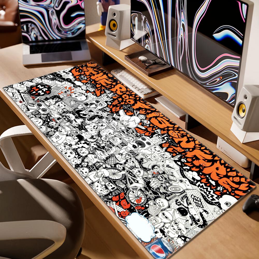 Zelda Desk Setup - Graffiti Mausepad Podkładka pod mysz Xxl