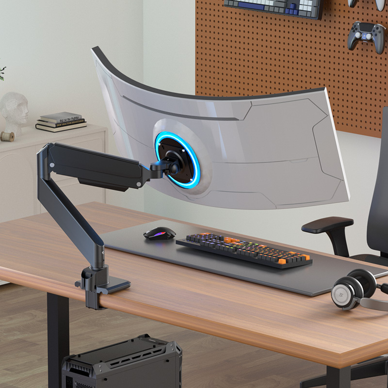 Desk Setup Monitor Arm - Uchwyt monitora HILLPORT do ekranów 30