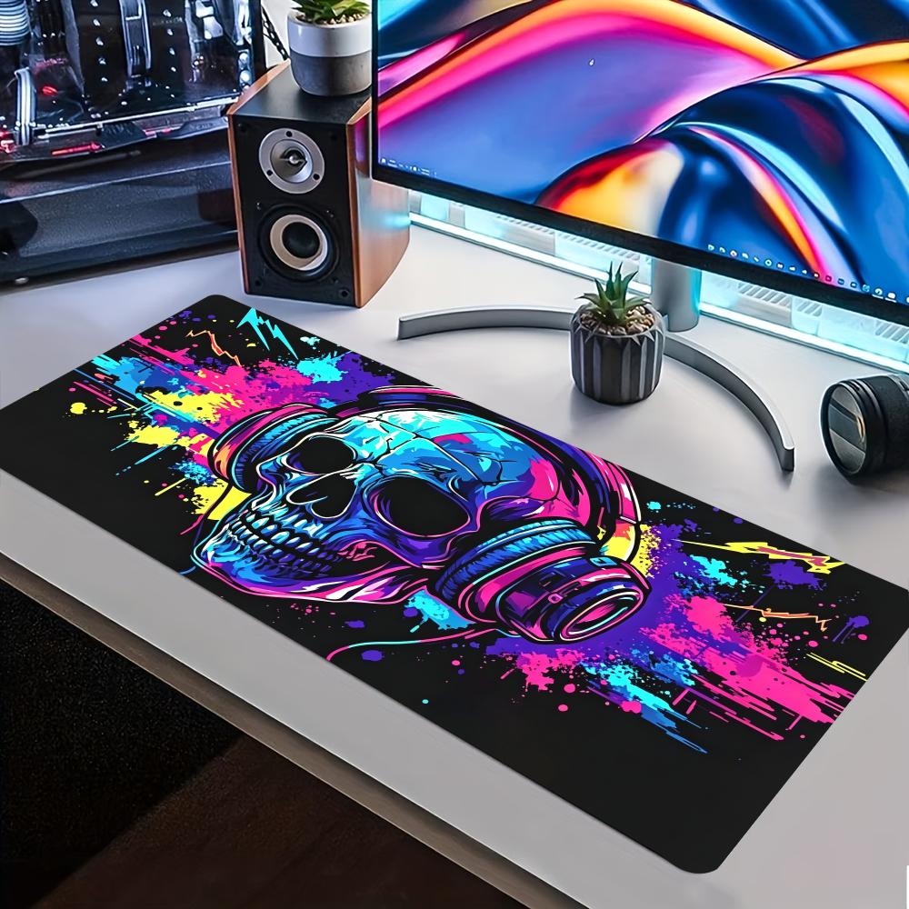 Desk Setup Headphones - Podkładka pod mysz gamingowa z motywem