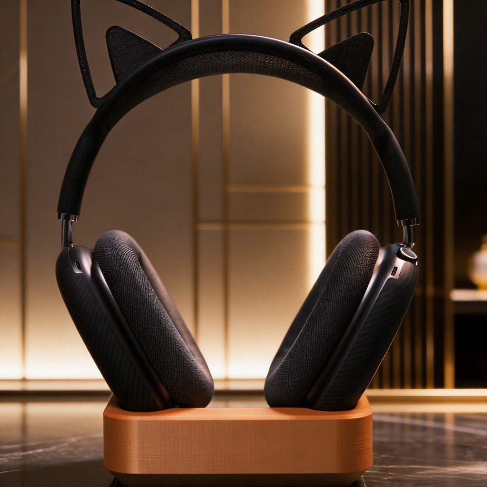 Desk Setup Headphones - Komora do spania na słuchawki, dopasowana
