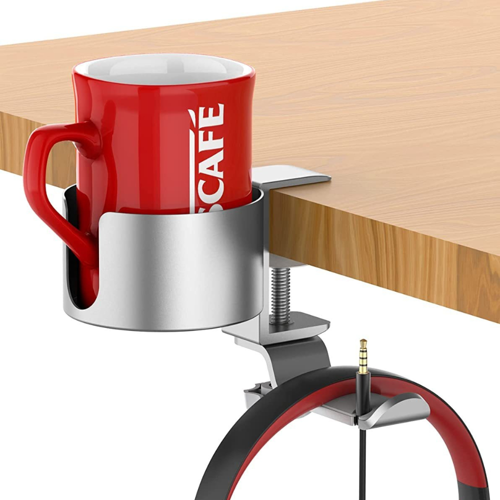 Desk Setup Gaming - 360 ° Obrotowy uchwyt na słuchawki