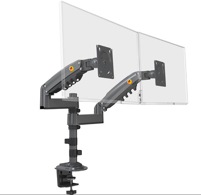 Desk Setup Monitor Arm - NB H180 Podwójny uchwyt biurkowy na