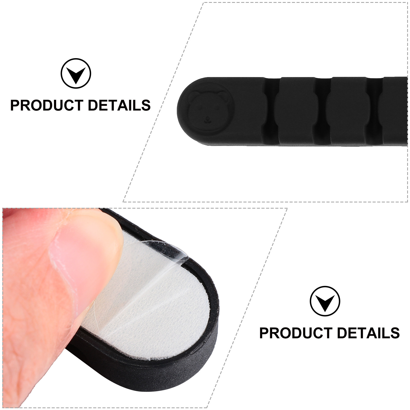 3 sztuki elastycznych silikono – Desk Setup Headphones recenzja i cena