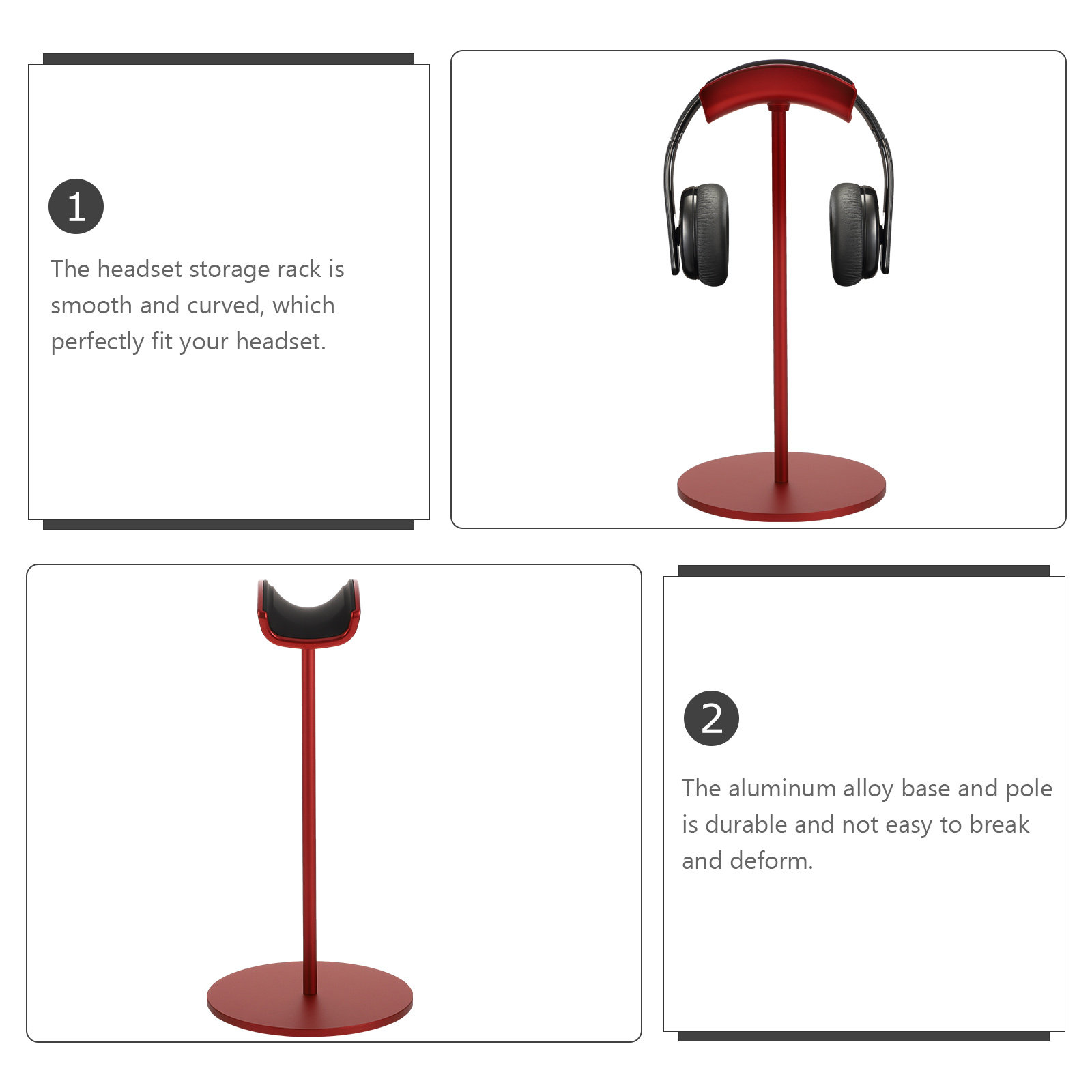 1 szt. Wysokiej jakości stojak – Desk Setup Headphones recenzja i cena