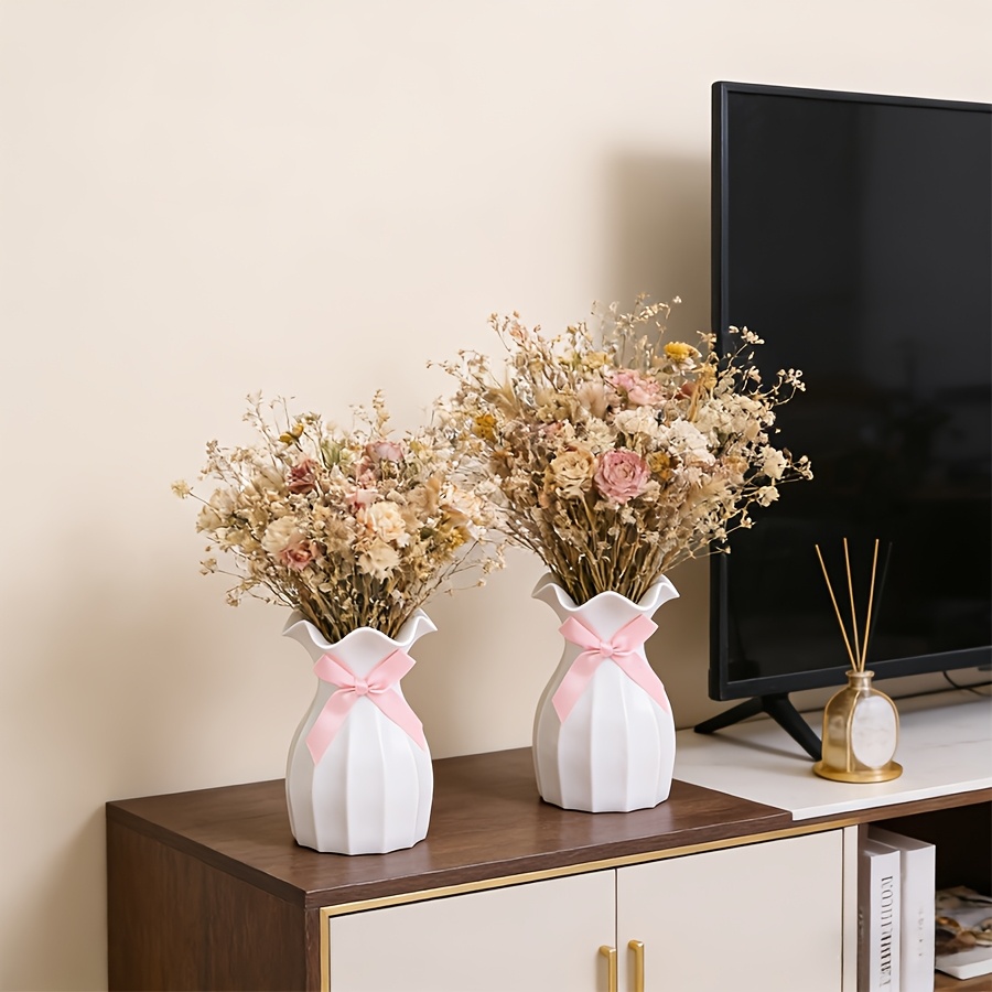 1 szt. Plastikowy wazon z efek – Desk Setup Plant recenzja i cena