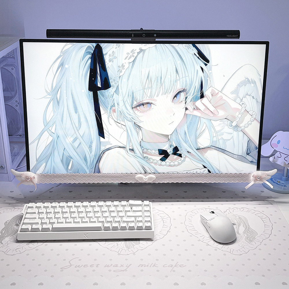 Nowa Dekoracja Ekranu Biała Ko – Desk Setup Gaming recenzja i cena