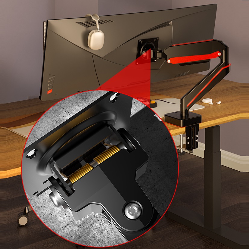 Uchwyt monitora HILLPORT do ek – Desk Setup Monitor Arm recenzja i cena