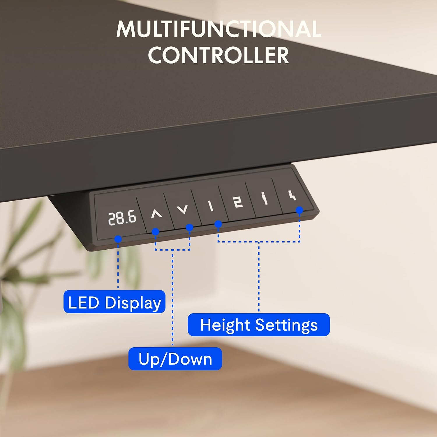 Elektryczne biurko stojące FLE – Desk Setup One Monitor recenzja i cena