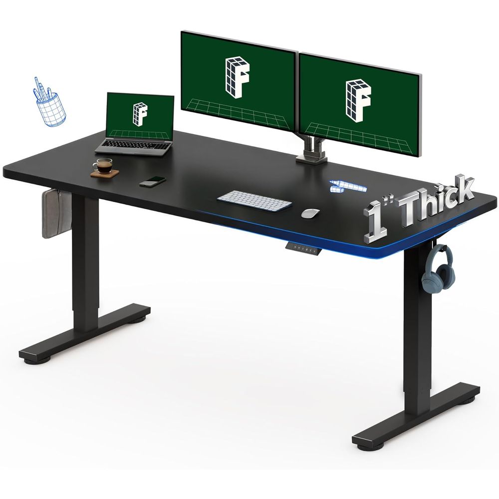 Elektryczne biurko stojące jed – Desk Setup One Monitor recenzja i cena