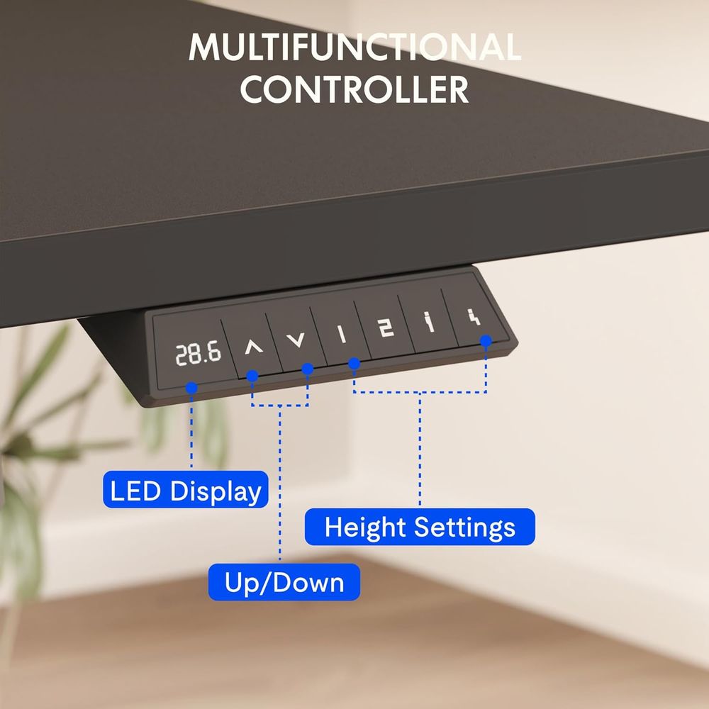 Elektryczne biurko stojące jed – Desk Setup One Monitor recenzja i cena