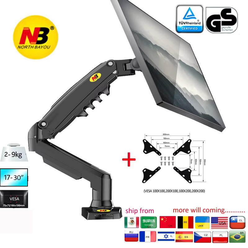 NOWY NB F80 17-30' Uchwyt na M – Desk Setup Monitor Arm recenzja i cena