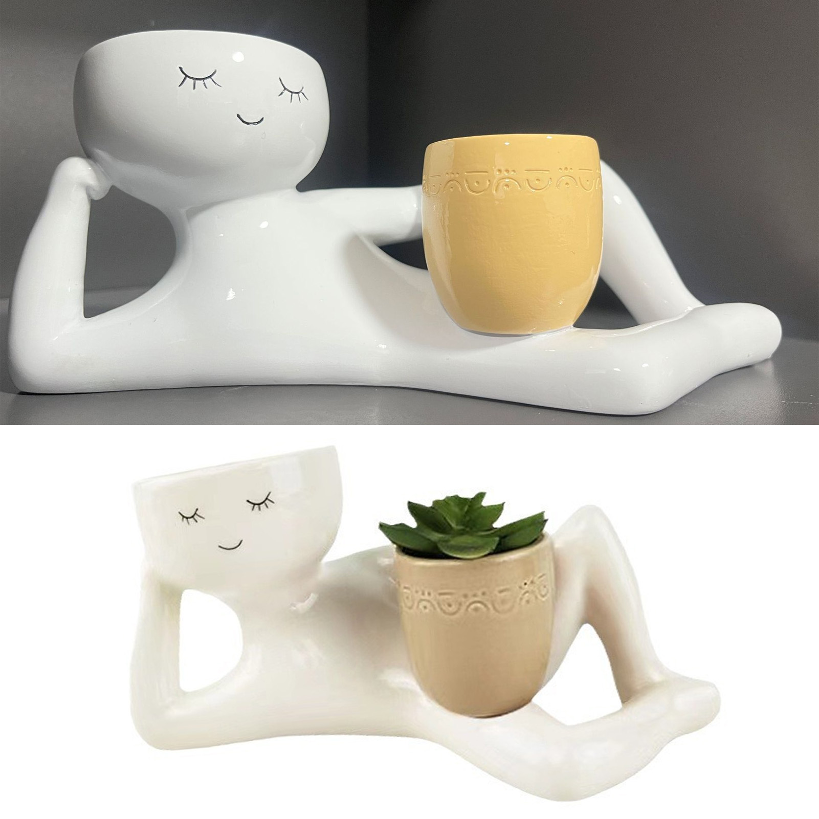 Doniczka na sukulenty, kreatyw – Desk Setup Plant recenzja i cena