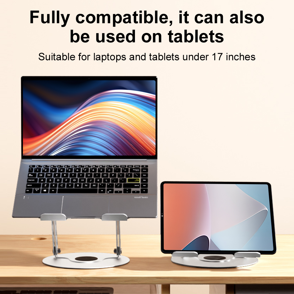 360 °   Obrotowy stojak na lap – Desk Setup Gaming recenzja i cena
