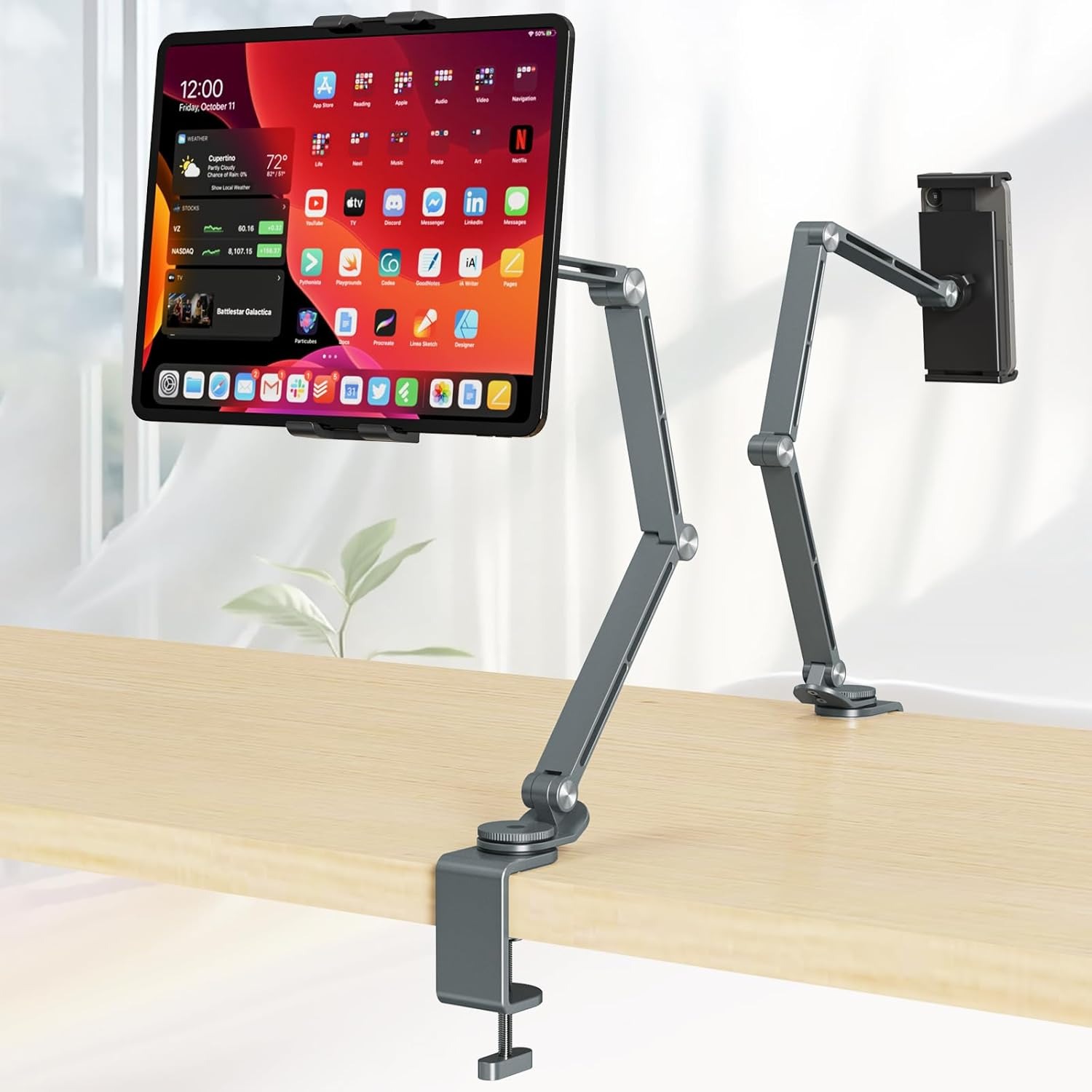 Uchwyt do iPada na biurko Tabl – Desk Setup Monitor Arm recenzja i cena