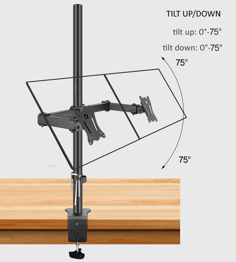 (80cm) DL-T902-280II Pełnowymi – Desk Setup Monitor Arm recenzja i cena