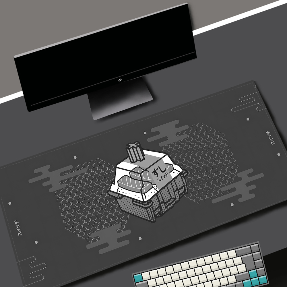 Podkładki pod klawiaturę Kawai – Zelda Desk Setup recenzja i cena