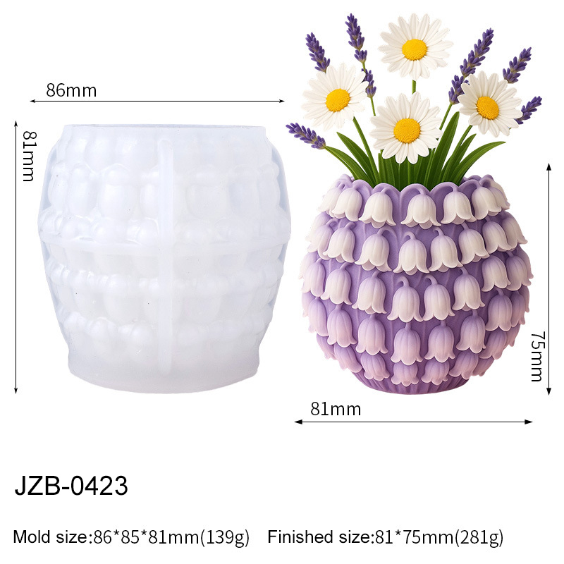 Forma silikonowa 3D do wazonu  – Desk Setup Plant recenzja i cena