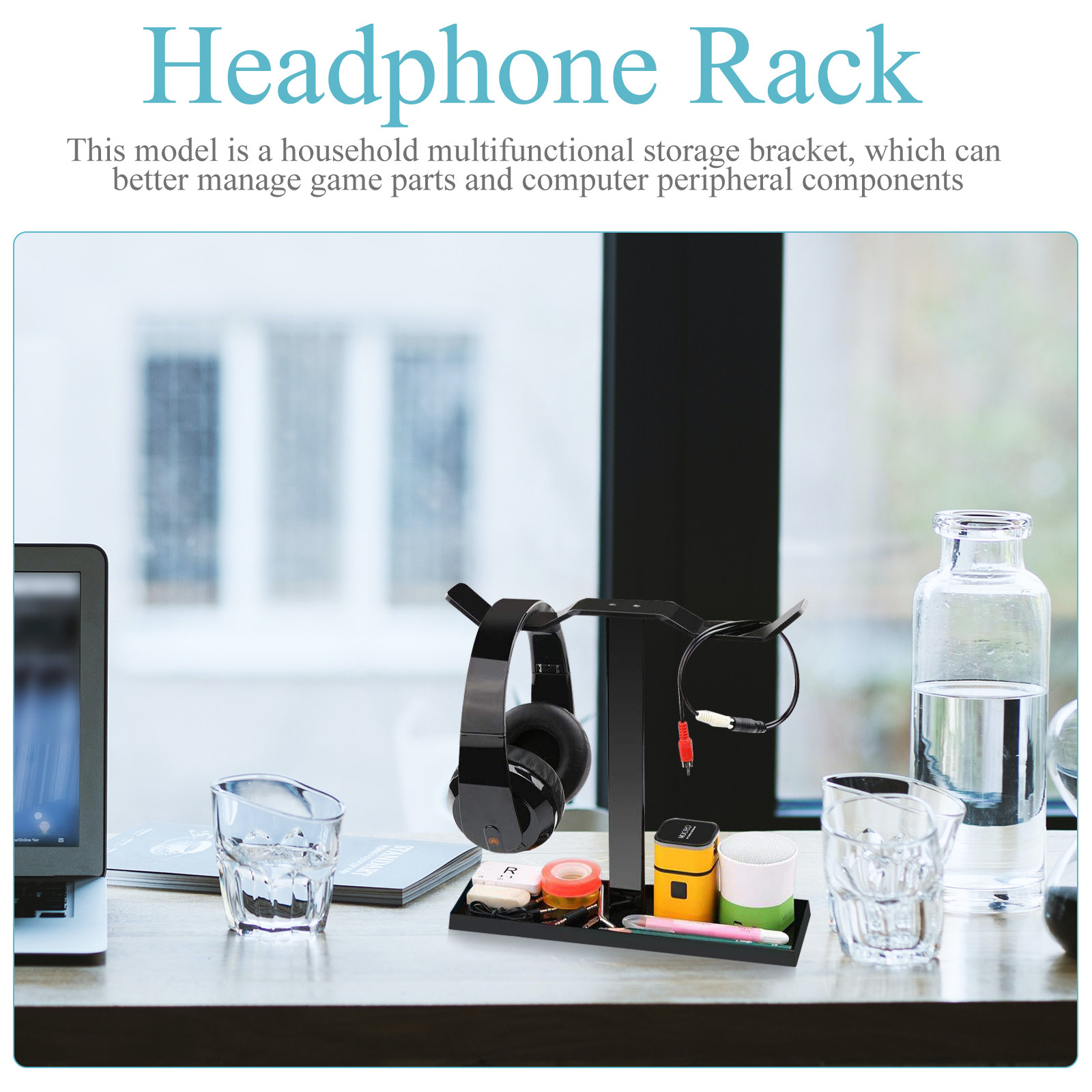 Wysokiej jakości akrylowy stoj – Desk Setup Headphones recenzja i cena