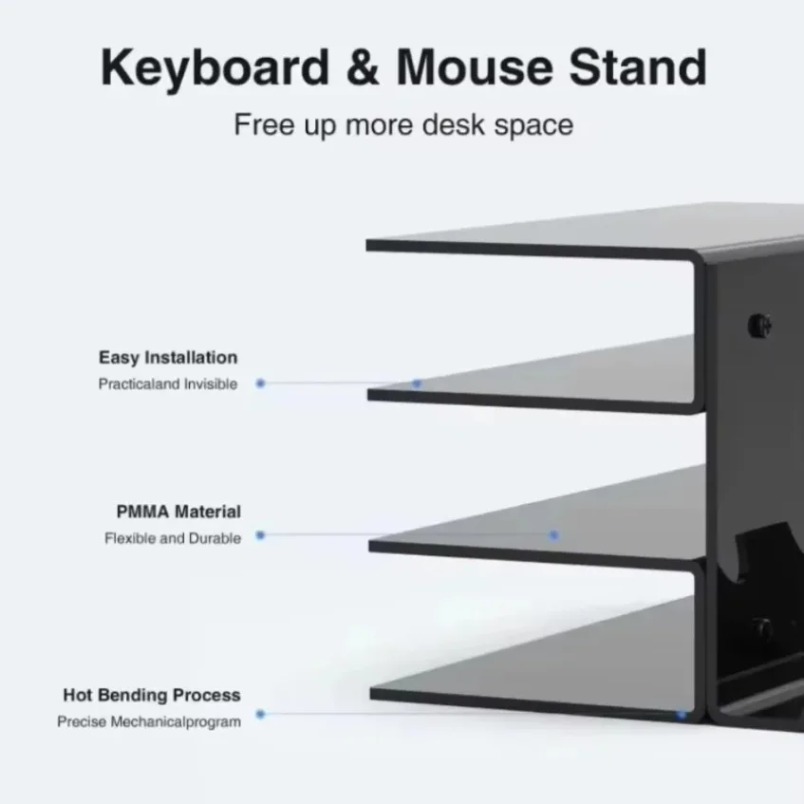 Stojak na klawiaturę, 3-poziom – Desk Setup Gaming recenzja i cena