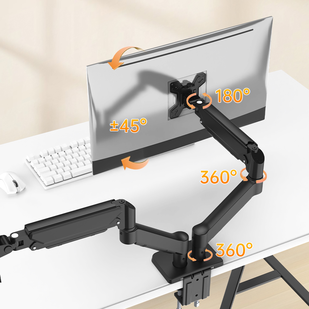 Nowy Regulowany Uchwyt na Moni – Desk Setup Monitor Arm recenzja i cena