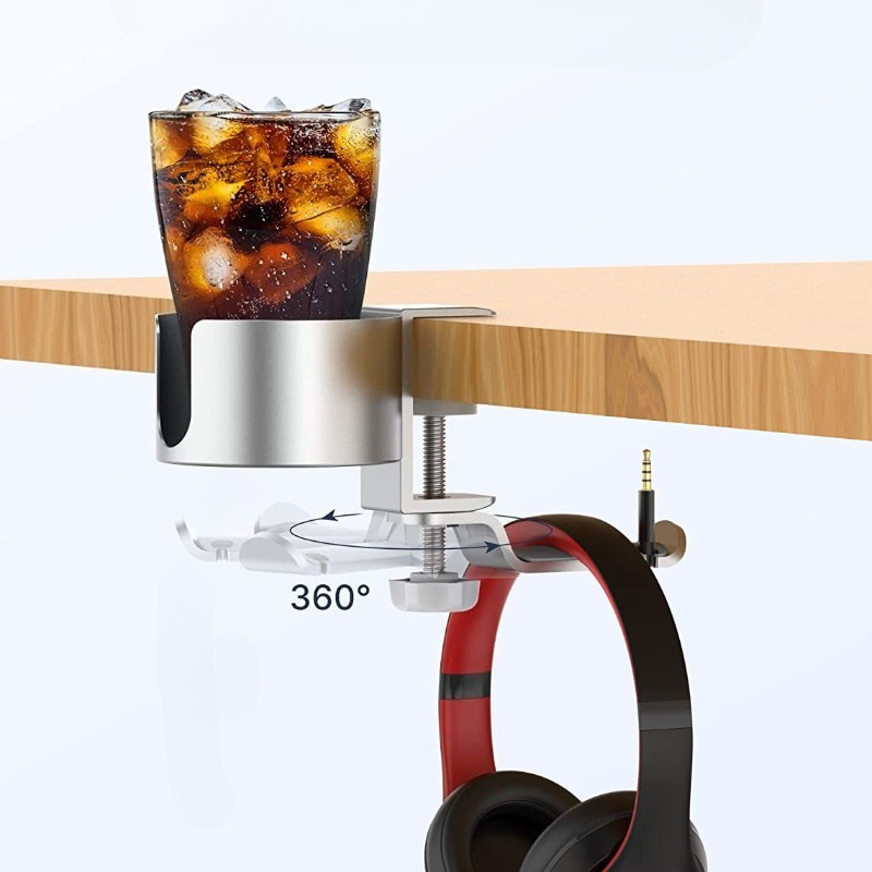 360 °   Obrotowy uchwyt na słu – Desk Setup Gaming recenzja i cena