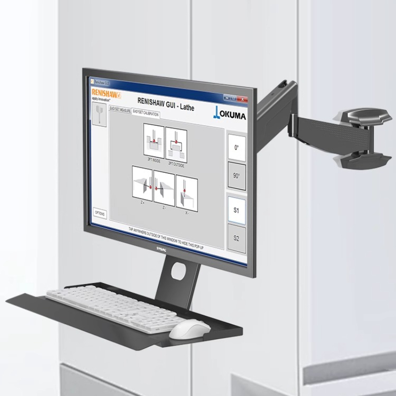 Wytrzymały uchwyt na monitor,  – Desk Setup Monitor Arm recenzja i cena