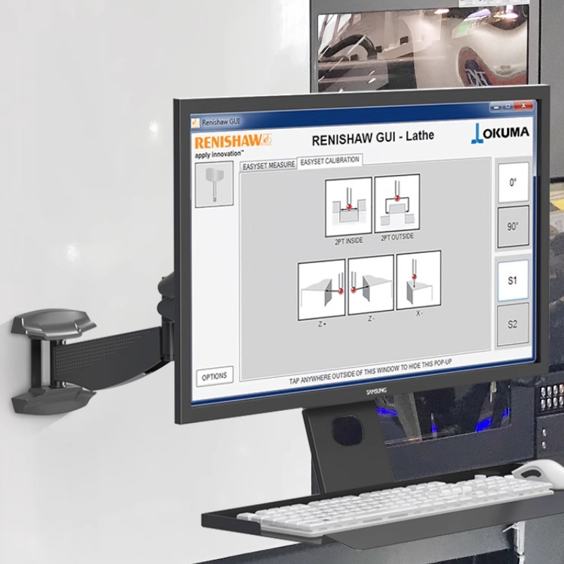 Wytrzymały uchwyt na monitor,  – Desk Setup Monitor Arm recenzja i cena