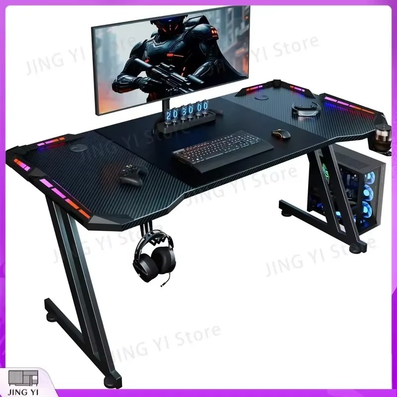 Biurko gamingowe z oświetlenie – Desk Setup Headphones recenzja i cena