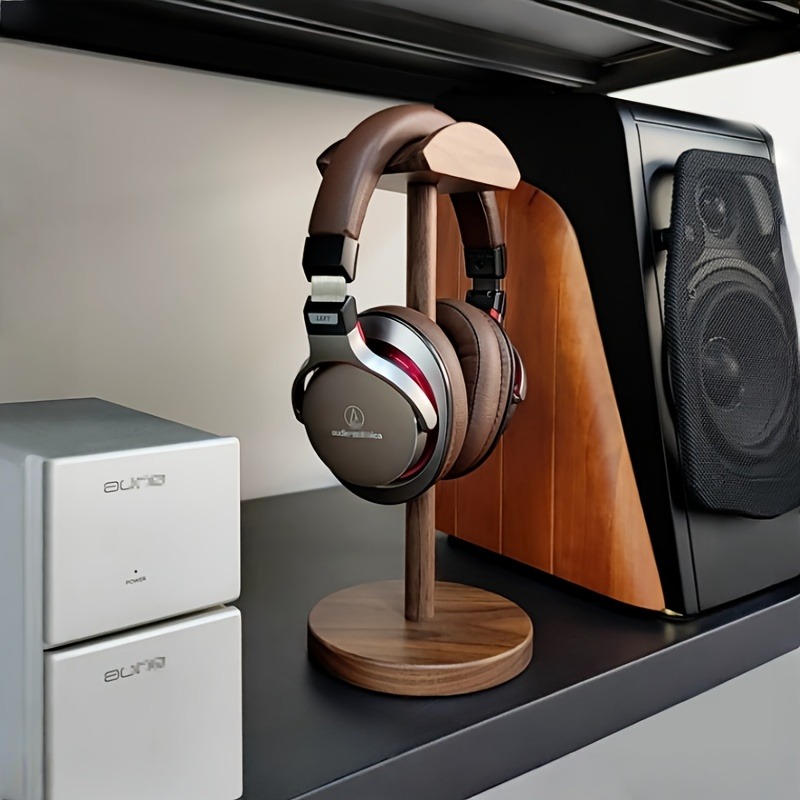 PGY Drewniany Stojak na Słucha – Desk Setup Headphones recenzja i cena