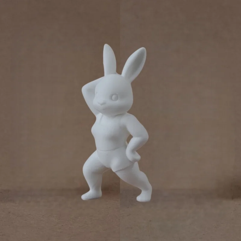 6cm Królik Muscle Bunny Dekora – Desk Setup Nature recenzja i cena