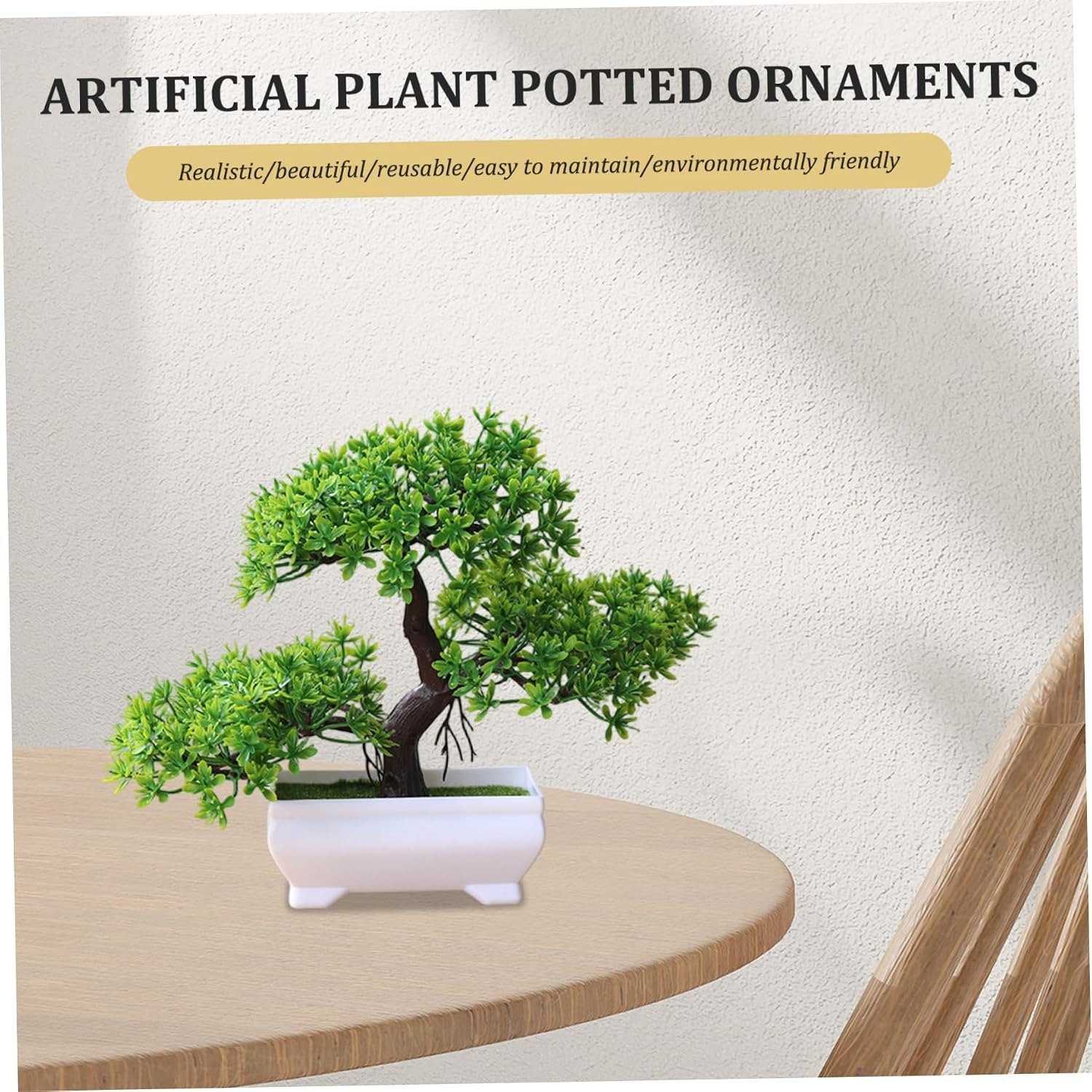 1/2 szt. Sztuczne drzewko bons – Desk Setup Plant recenzja i cena