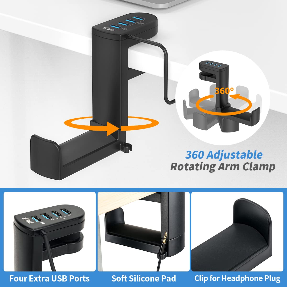 Stojak na słuchawki gamingowe  – Desk Setup Gaming recenzja i cena