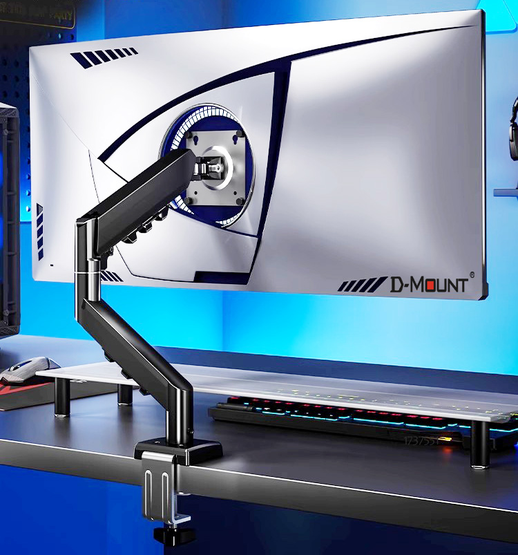 D-MOUNT D90 Metalowy Aluminiow – Desk Setup Monitor Arm recenzja i cena